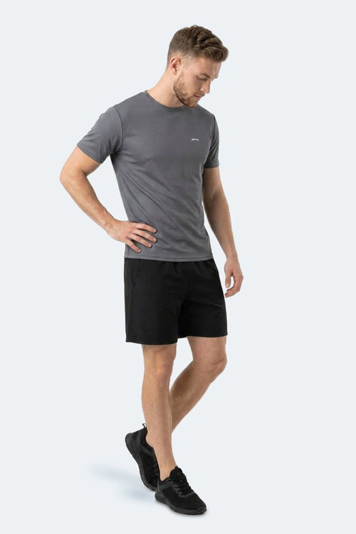 Slazenger HERRERA Erkek Koyu Gri Tişört