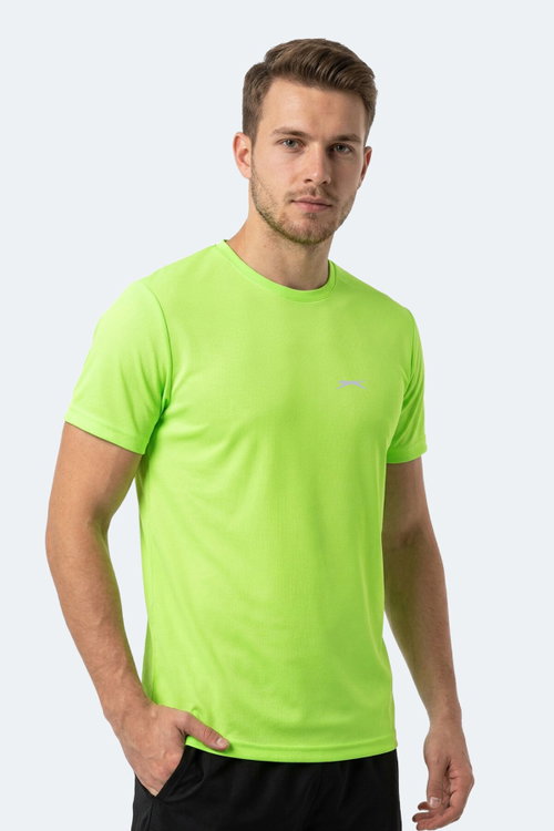 Slazenger HERRERA IN Erkek Neon Yeşil Tişört