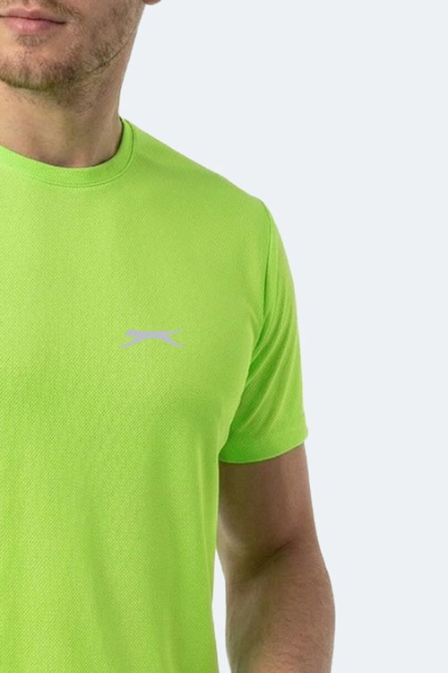 Slazenger HERRERA IN Erkek Neon Yeşil Tişört
