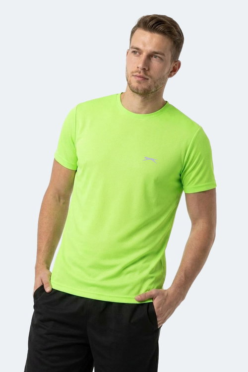 Slazenger HERRERA IN Erkek Neon Yeşil Tişört