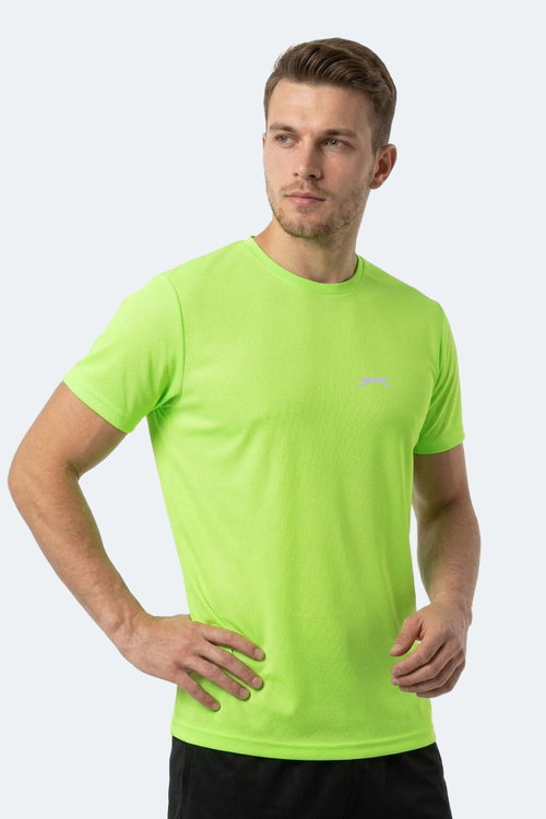 Slazenger HERRERA IN Erkek Neon Yeşil Tişört