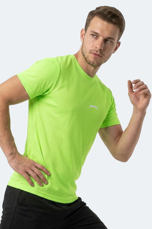 Slazenger HERRERA IN Erkek Neon Yeşil Tişört