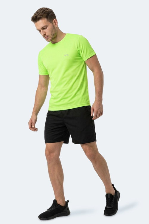 Slazenger HERRERA IN Erkek Neon Yeşil Tişört