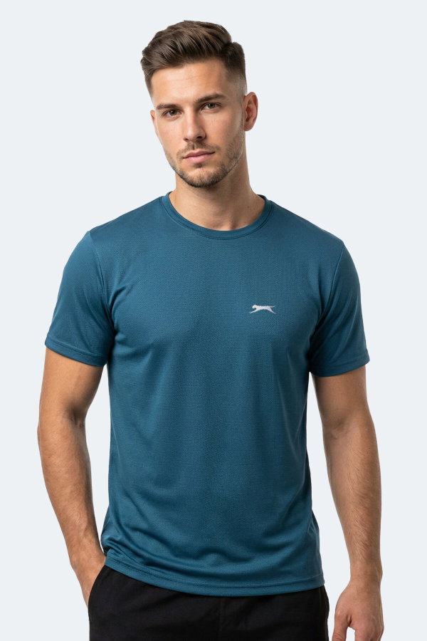 Slazenger HERRERA Erkek Petrol Tişört
