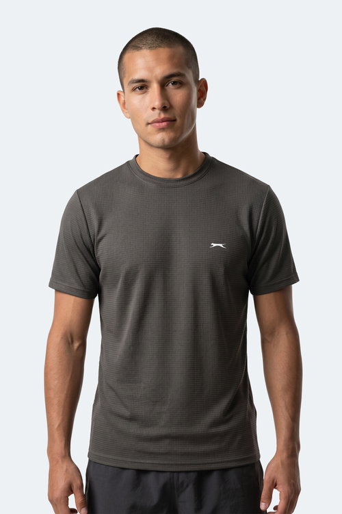 Slazenger HIJACK I Erkek Antrasit Tişört