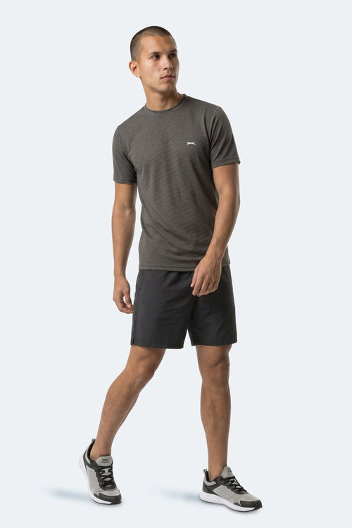 Slazenger HIJACK I Erkek Antrasit Tişört