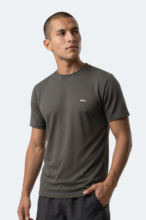 Slazenger HIJACK I Erkek Antrasit Tişört