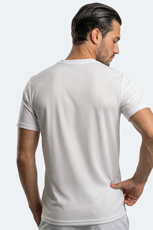Slazenger HIJACK I Erkek Beyaz Tişört