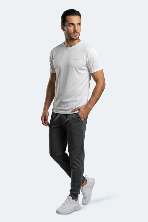 Slazenger HIJACK I Erkek Beyaz Tişört
