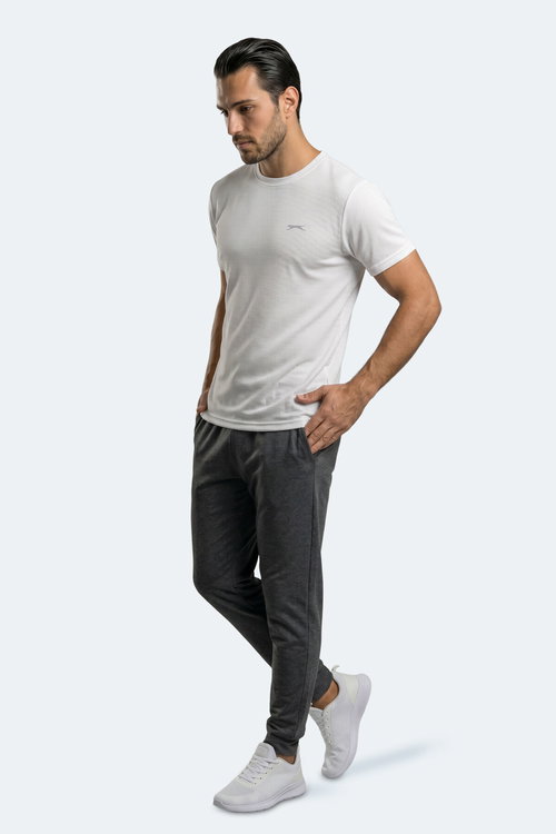 Slazenger HIJACK I Erkek Beyaz Tişört