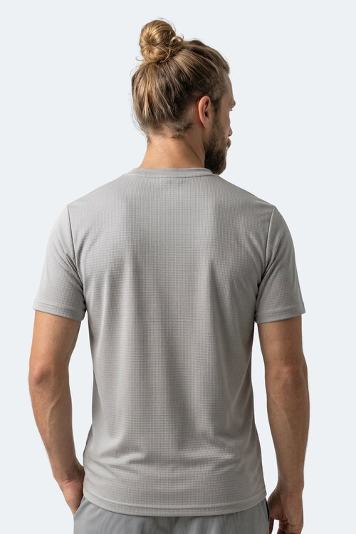 Slazenger HIJACK I Erkek Gri Tişört