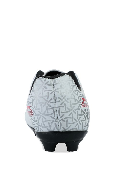 Slazenger HINO KR Futbol Erkek Krampon Ayakkabı Beyaz / Siyah