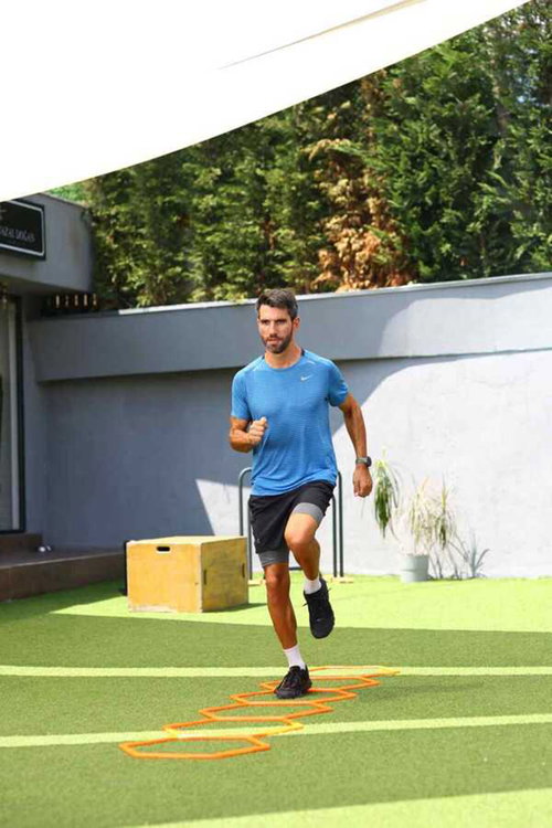 Slazenger Hız ve Çeviklik Antrenman Merdiveni Unisex Turuncu Futbol Aksesuarları