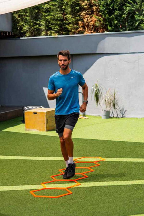 Slazenger Hız ve Çeviklik Antrenman Merdiveni Unisex Turuncu Futbol Aksesuarları