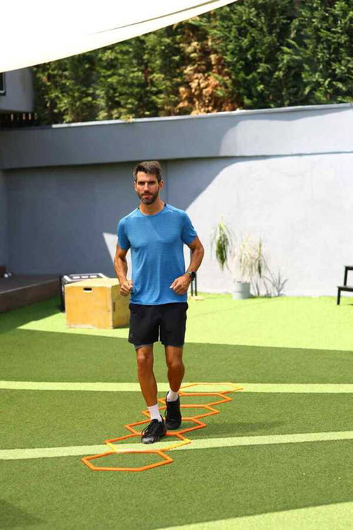 Slazenger Hız ve Çeviklik Antrenman Merdiveni Unisex Turuncu Futbol Aksesuarları