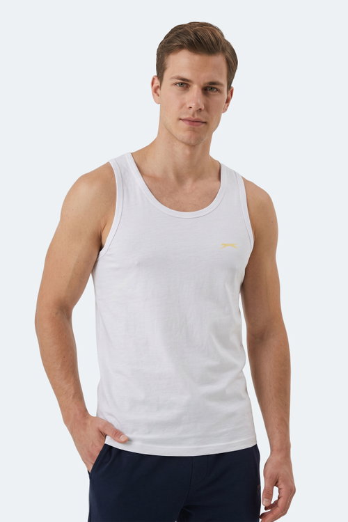 Slazenger HOKEY Erkek Beyaz Atlet