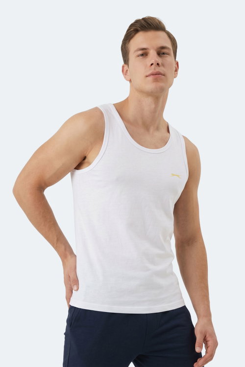 Slazenger HOKEY Erkek Beyaz Atlet