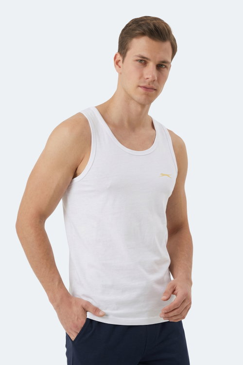 Slazenger HOKEY Erkek Beyaz Atlet