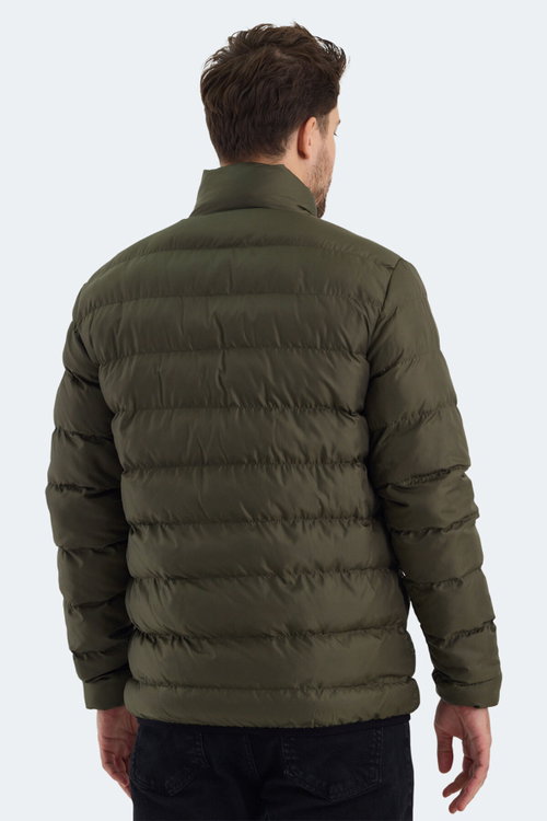 Slazenger HONOR I Erkek Şişme Haki Mont & Kaban