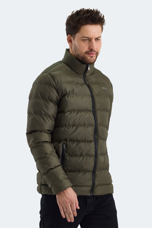 Slazenger HONOR I Erkek Şişme Haki Mont & Kaban
