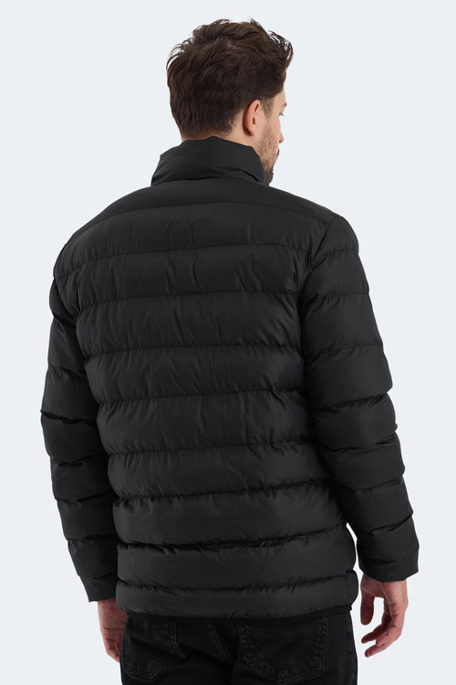 Slazenger HONOR I Erkek Şişme Siyah Mont & Kaban