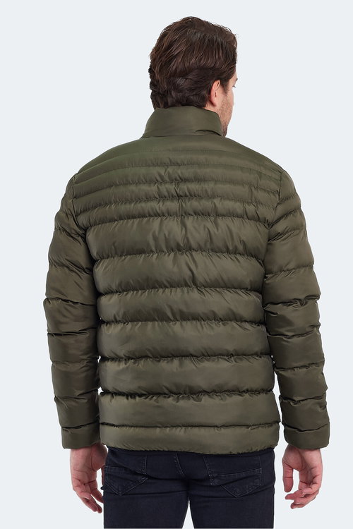 Slazenger HORIZON I Erkek Şişme Haki Mont & Kaban