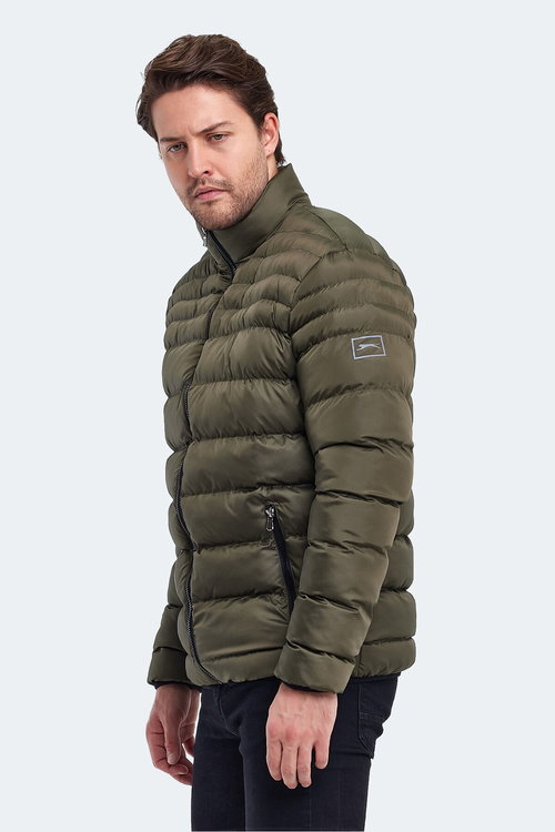 Slazenger HORIZON I Erkek Şişme Haki Mont & Kaban