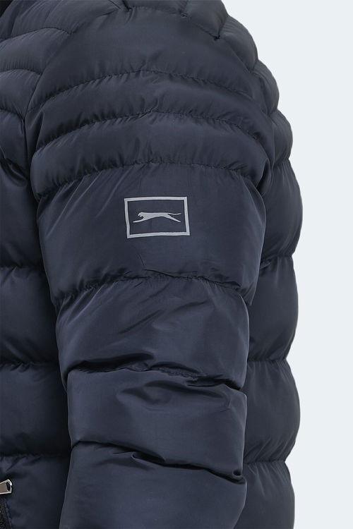 Slazenger HORIZON I Erkek Şişme Lacivert Mont & Kaban