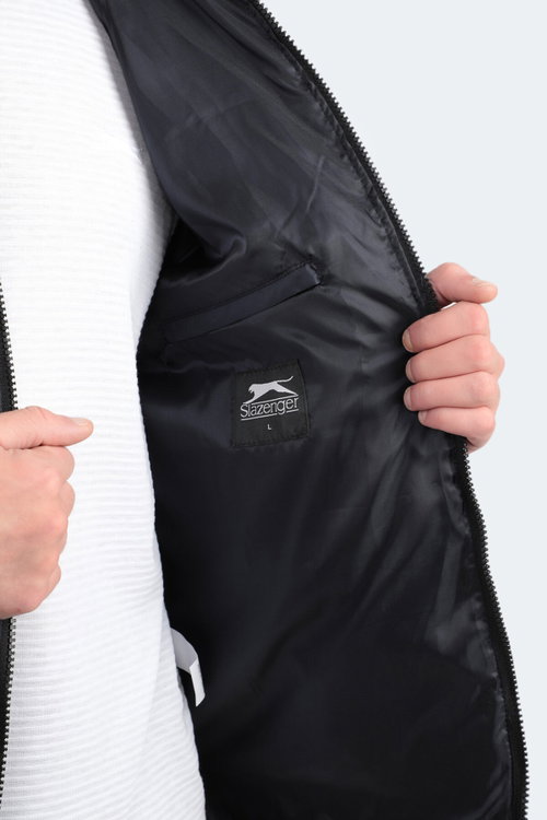 Slazenger HORIZON I Erkek Şişme Lacivert Mont & Kaban