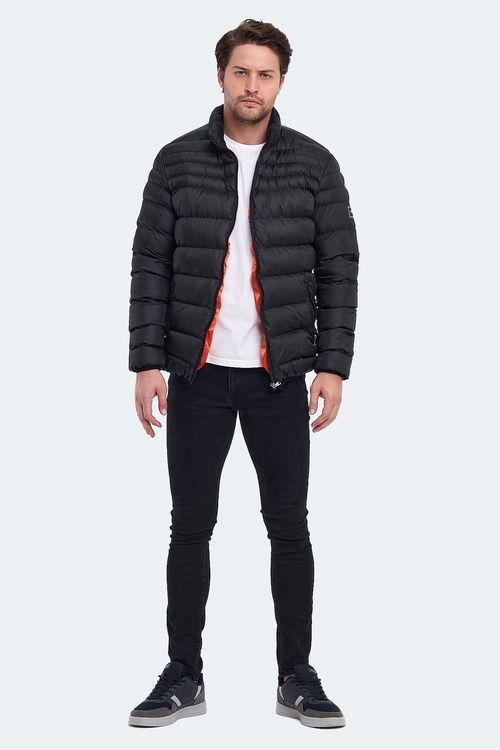 Slazenger HORIZON I Erkek Şişme Siyah Mont & Kaban Slazenger HORIZON I Erkek Şişme Siyah Mont & Kaban