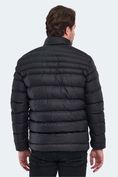 Slazenger HORIZON I Erkek Şişme Siyah Mont & Kaban