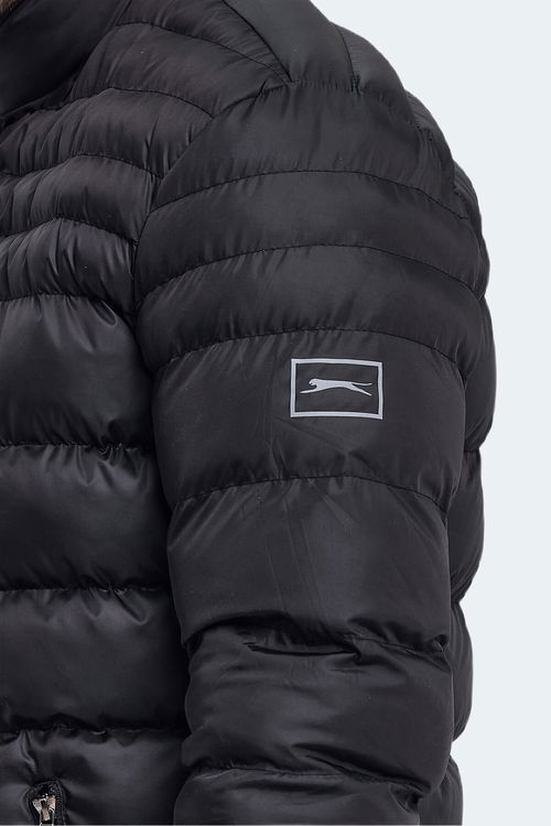 Slazenger HORIZON I Erkek Şişme Siyah Mont & Kaban