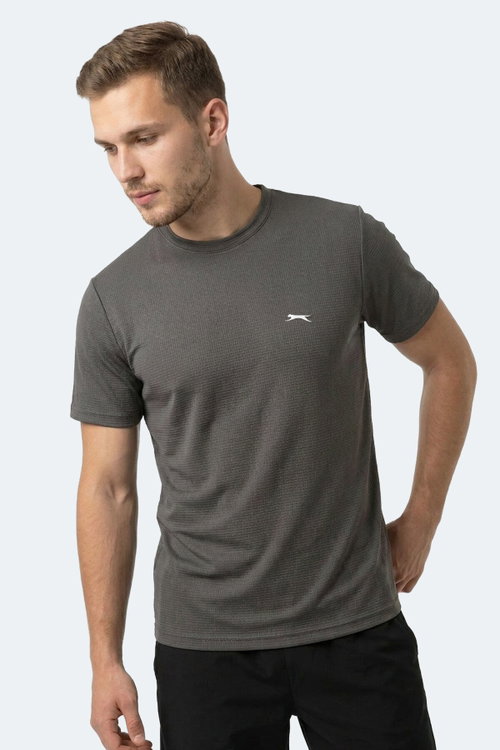 Slazenger HUGGER Erkek Antrasit Tişört