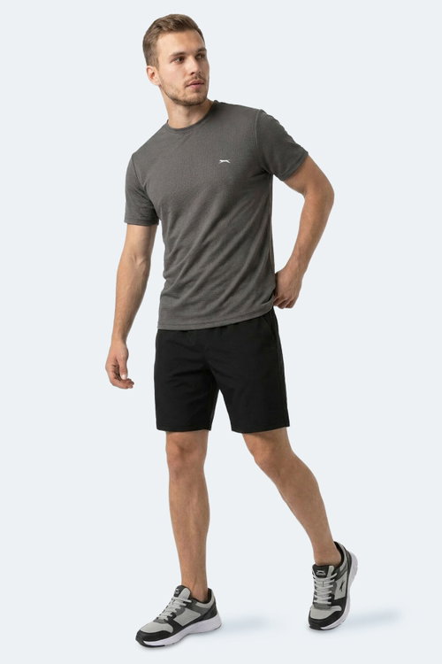 Slazenger HUGGER Erkek Antrasit Tişört