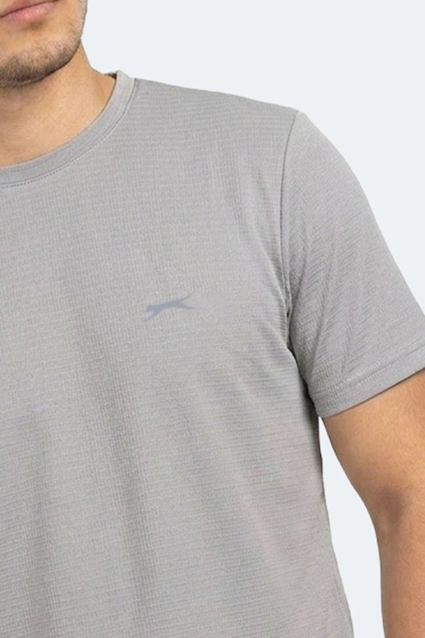 Slazenger HUGGER Erkek Gri Tişört