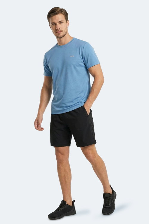 Slazenger HUGGER Erkek Mavi Tişört