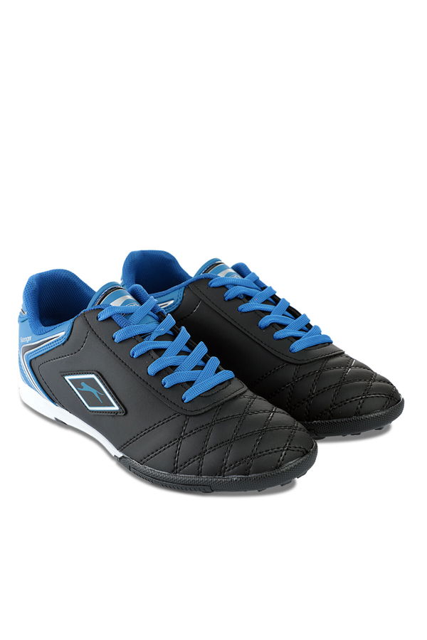 HUGO HS Erkek Çocuk Futbol Ayakkabı Siyah / Mavi