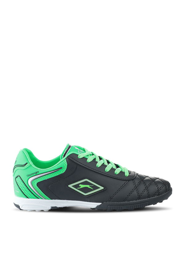 HUGO HS Erkek Çocuk Futbol Ayakkabı Siyah / Yeşil
