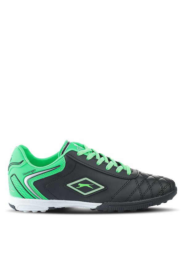 HUGO HS Futbol Erkek Halı Saha Ayakkabı Siyah / Yeşil