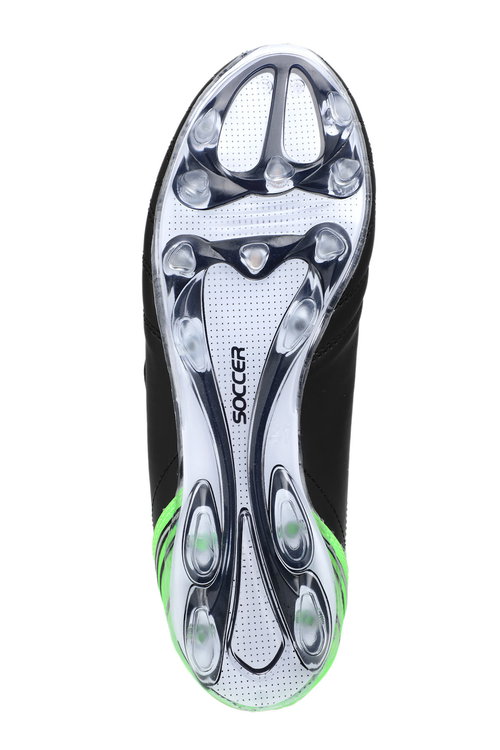 Slazenger HUGO KR Erkek Krampon Siyah / Yeşil Futbol Ayakkabısı