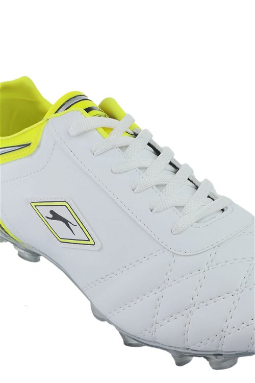 HUGO KR Futbol Erkek Krampon Ayakkabı Beyaz / Sarı