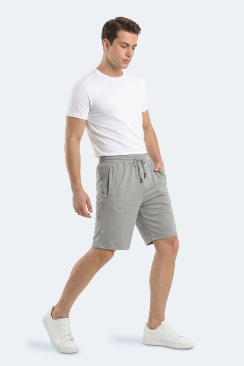 Slazenger HYPERACTIVE Erkek Gümüş Şort