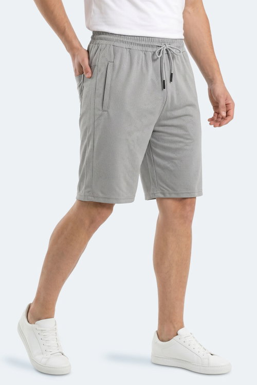 Slazenger HYPERACTIVE Erkek Gümüş Şort