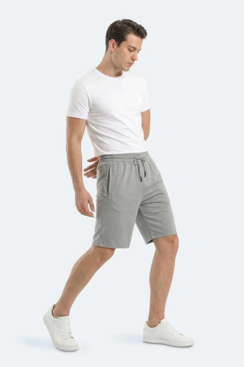 Slazenger HYPERACTIVE Erkek Gümüş Şort
