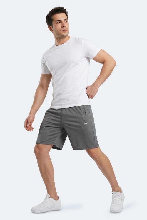Slazenger HYPERACTIVE Erkek Koyu Gri Şort