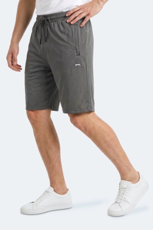 Slazenger HYPERACTIVE Erkek Koyu Gri Şort