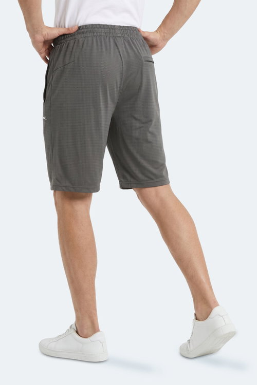 Slazenger HYPERACTIVE Erkek Koyu Gri Şort