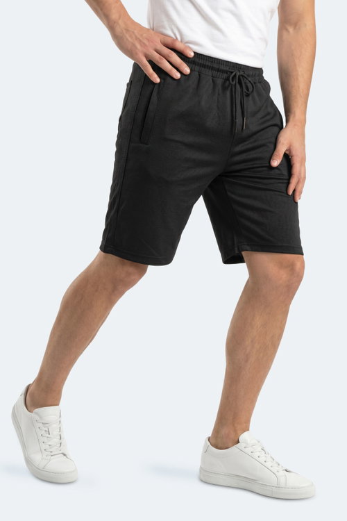 Slazenger HYPERACTIVE Erkek Siyah Şort