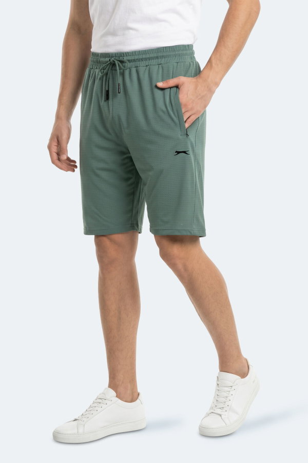 Slazenger HYPERACTIVE Erkek Yeşil Şort