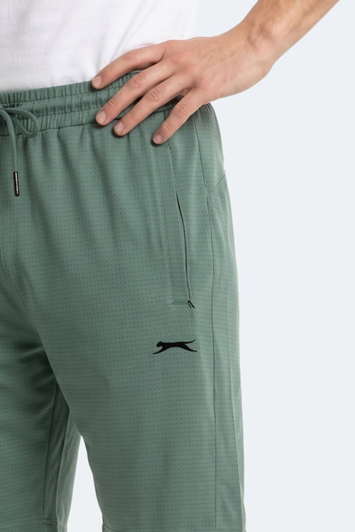Slazenger HYPERACTIVE Erkek Yeşil Şort
